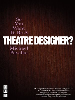 cover image of So You Want to Be a Theatre Designer?